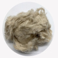 Semi-Bleached pure Fiber of hemp for Spinning Blending Dyeing weaving